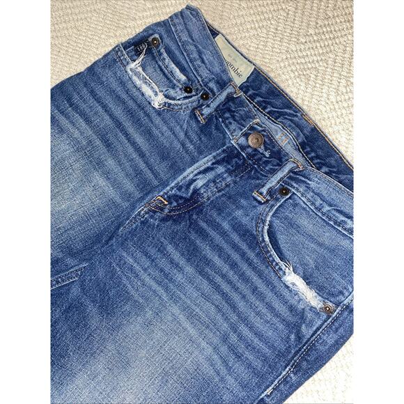 ABERCROMBIE Kids Jeans Boys Youth Size 16 Slim Leg Classic Straight Blue Denim - Picture 6 of 12